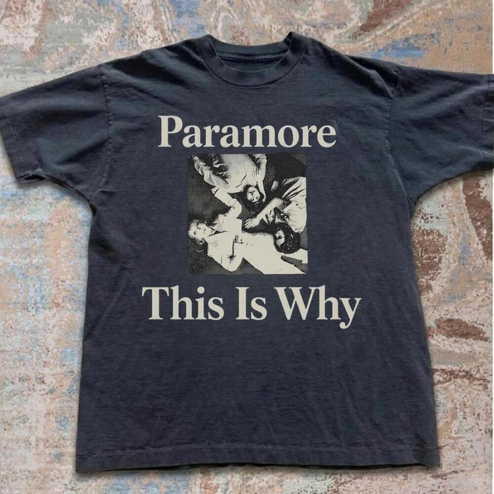 Paramore This Is Why Black Cotton T-Shirt